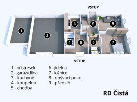 Prodej domu/vily, 117 m²