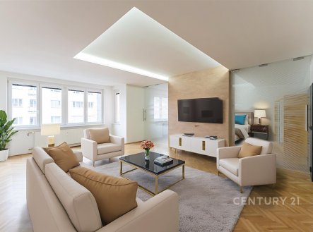 Pronájem bytu, 2+1, 89 m²
