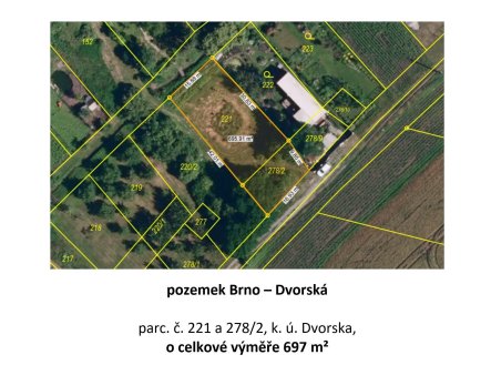 Prodej pozemku, zahrada, 697 m²