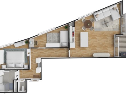 Prodej bytu, 3+kk, 81 m²