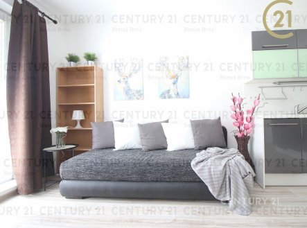 Pronájem bytu, 1+kk, 27 m²