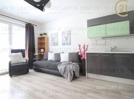 Pronájem bytu, 1+kk, 27 m²