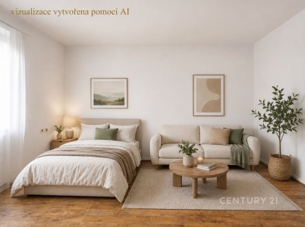Pronájem bytu, 1+1, 56 m²