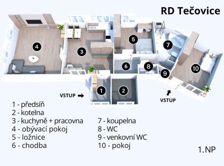 Prodej domu/vily, 170 m²