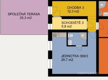 Prodej bytu, 1+kk, 27 m²