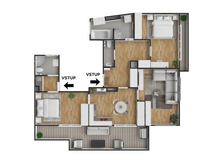 Prodej bytu, 4+1, 101 m²