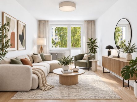 Prodej bytu, 2+1, 64 m²