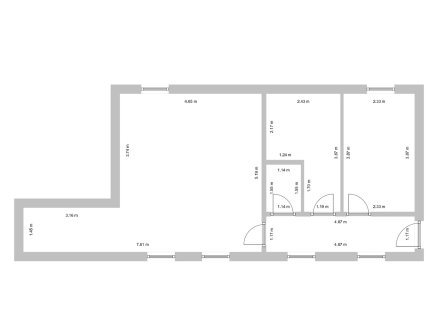 Prodej bytu, 2+kk, 54 m²