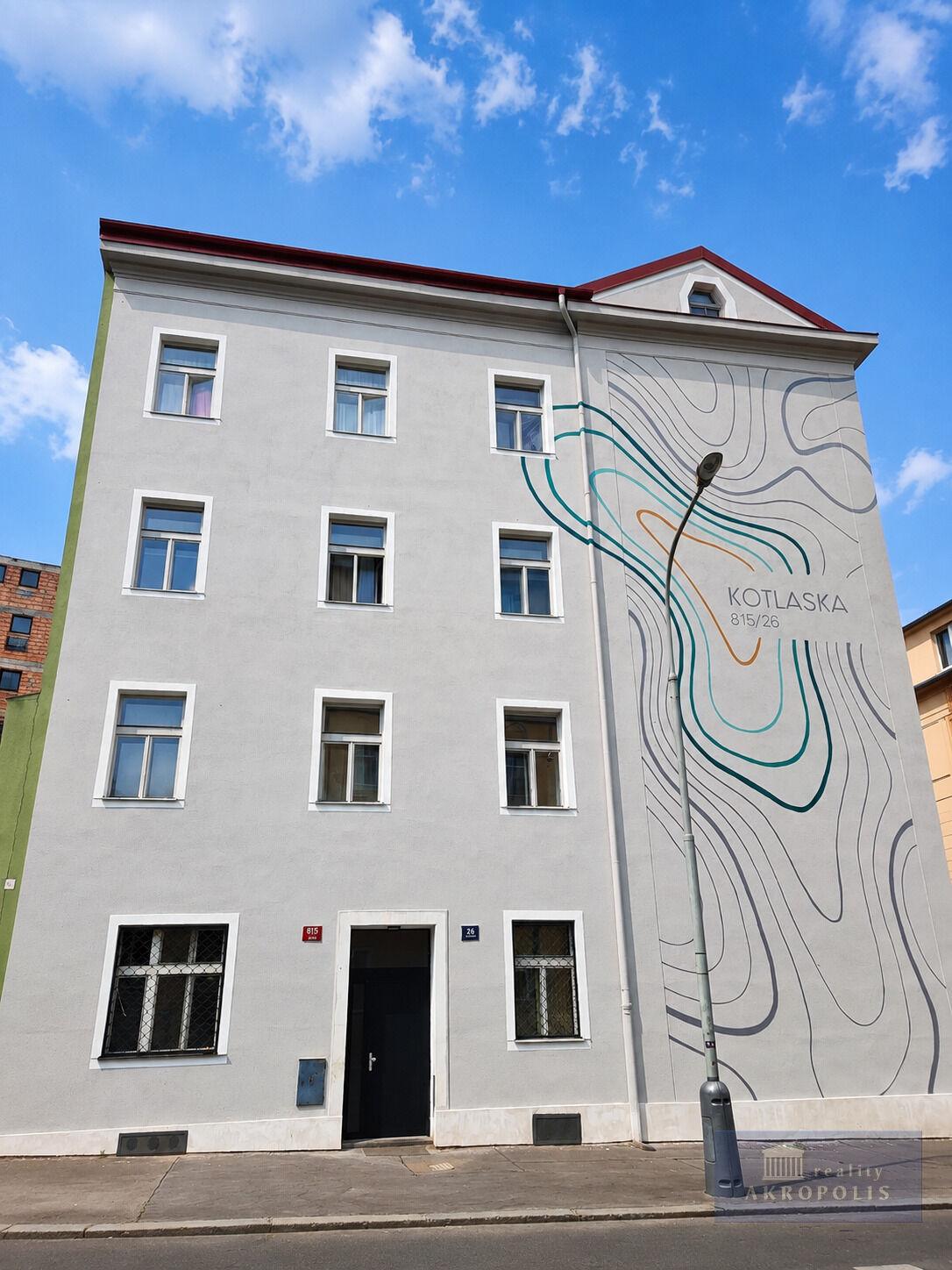 Prodej bytu 2+kk,  44,38 m² , Kotlaska, Praha - Libeň