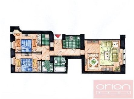 Pronájem bytu, 3+1, 80 m²