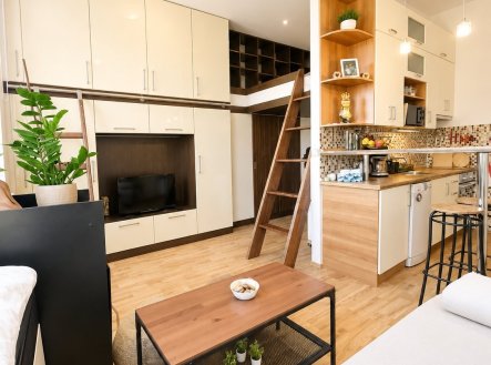 Pronájem bytu, 1+kk, 34 m²