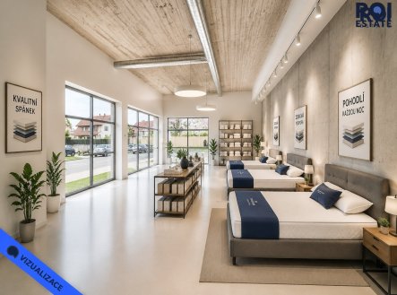 Pronájem obchodní prostory, 145 m²