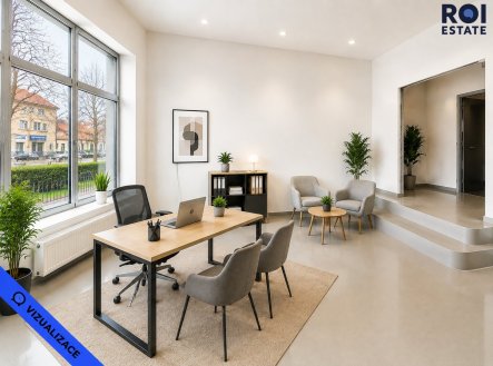 Pronájem kanceláře, 174 m²