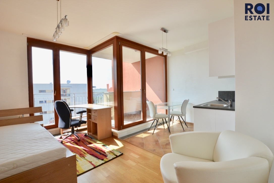 Pronájem bytu 1+kk, 30m² s parkováním, Praha 5 - Stodůlky