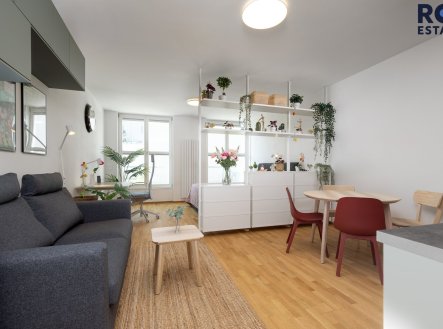Pronájem bytu, 1+kk, 41 m²