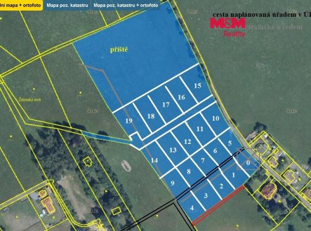 Prodej pozemku, trvalý travní porost, 36 593 m²