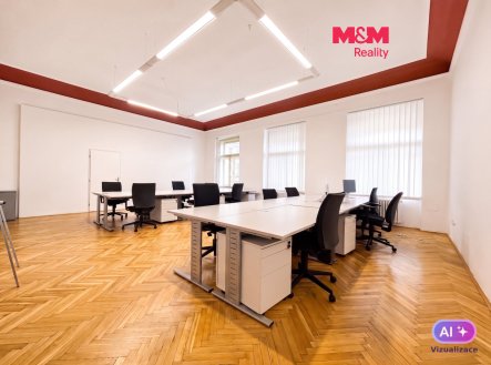 Pronájem kanceláře, 92 m²