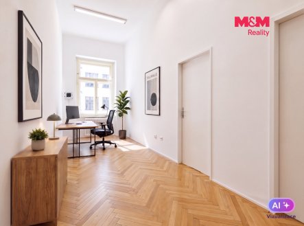 Pronájem kanceláře, 92 m²