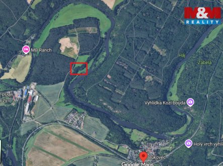 Prodej pozemku, les, 3 590 m²