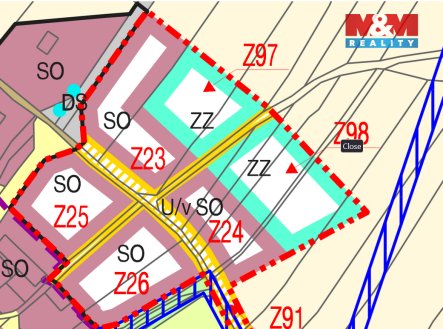 Prodej pozemku pro bydlení, 3 971 m²
