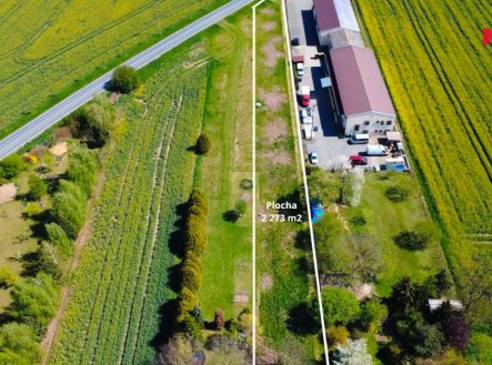 Prodej pozemku pro komerční výstavbu, 2 273 m²