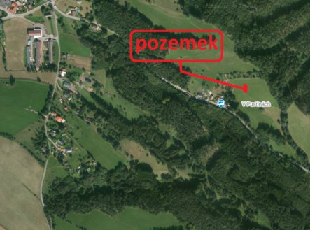 Prodej pozemku, trvalý travní porost, 5 804 m²
