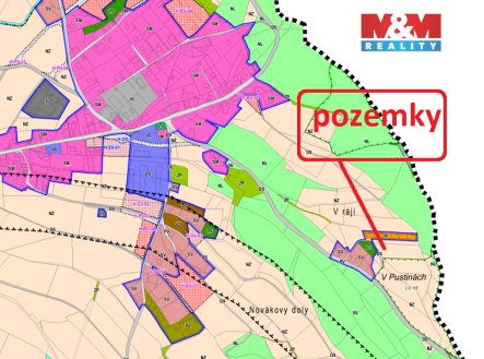 Prodej pozemku, trvalý travní porost, 5 804 m²