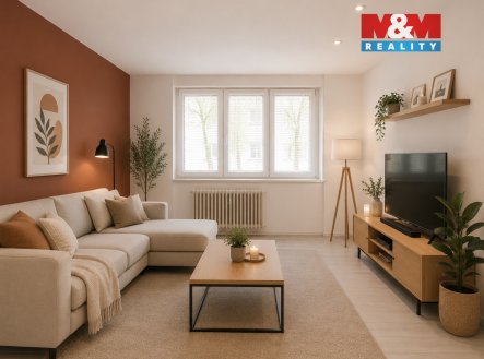 Prodej bytu, 2+1, 53 m²