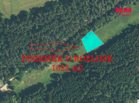Prodej pozemku, trvalý travní porost, 1 522 m²