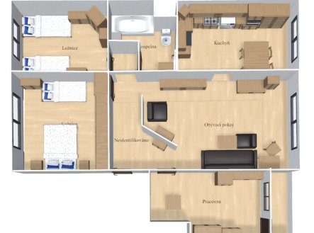 Prodej bytu, 4+1, 94 m²