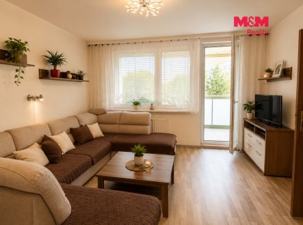 obývák uklizený Modřany.png | Prodej bytu, 4+1, 90 m²