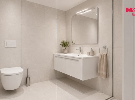 Koupelna, Toaleta.png | Prodej bytu, 2+kk, 54 m²