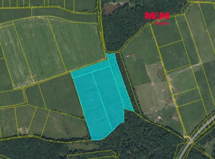 Prodej pozemku, les, 48 170 m²