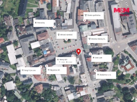 Pronájem kanceláře, 56 m²