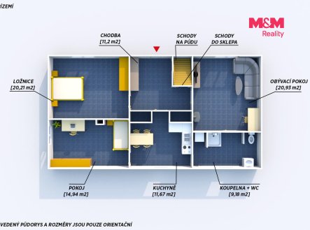 Prodej domu/vily, 88 m²