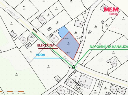 Prodej pozemku pro bydlení, 1 141 m²