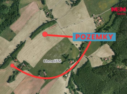 Prodej pozemku, zemědělská půda, 19 232 m²