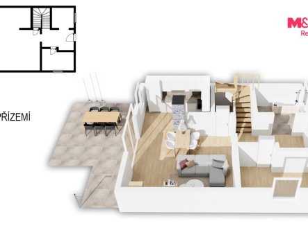 Prodej chaty/rekreačního objektu, 102 m²
