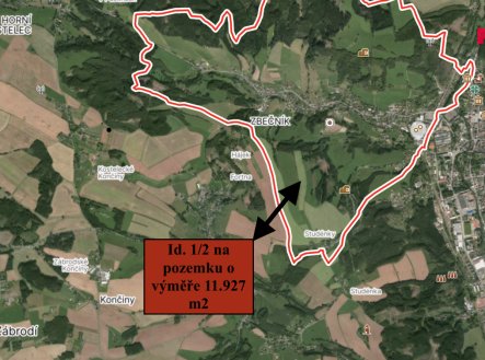 Prodej pozemku, zemědělská půda, 11 927 m²