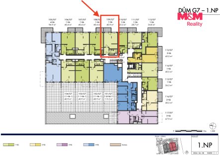Prodej bytu, 1+kk, 41 m²