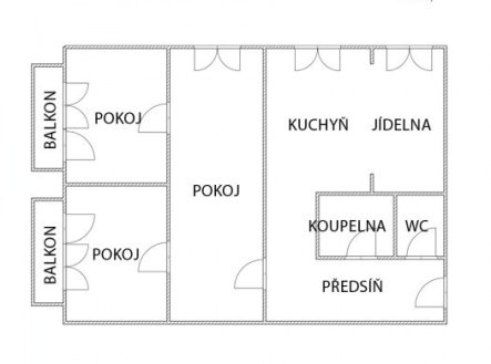 Prodej bytu, 3+1, 67 m²