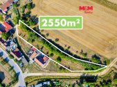 Prodej pozemku pro bydlení, 2 550 m²
