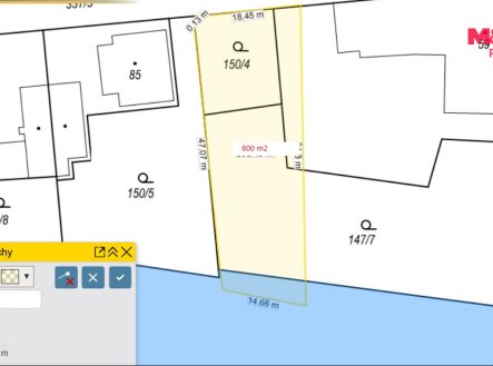 Prodej pozemku pro bydlení, 800 m²