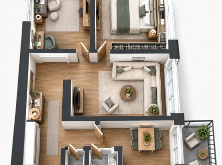 Prodej bytu, 3+1, 80 m²