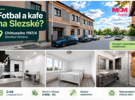 Prodej bytu, 2+kk, 55 m²