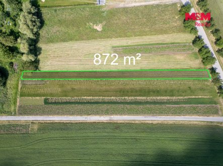 Prodej pozemku, zemědělská půda, 872 m²
