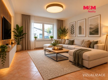Pronájem bytu, 2+kk, 43 m²