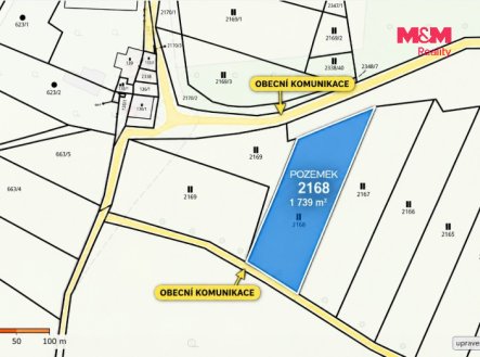 Prodej pozemku, ostatní, 1 739 m²