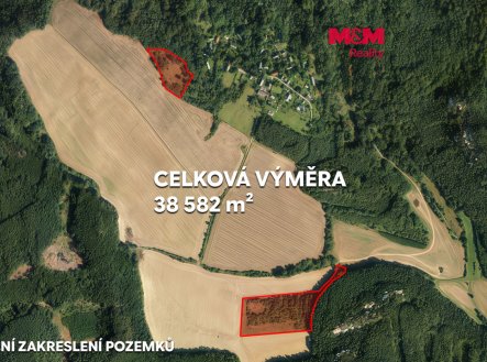 Prodej pozemku, zemědělská půda, 38 582 m²