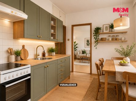 Prodej bytu, 3+1, 69 m²
